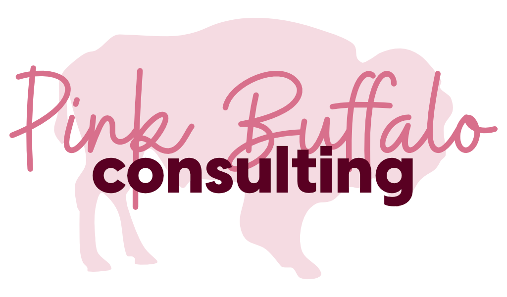 Pink Buffalo Consulting, LLC – Logo - Colored